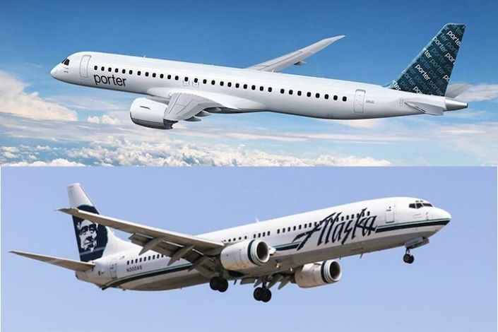 Porter Airlines and Alaska Airlines sign interline agreement