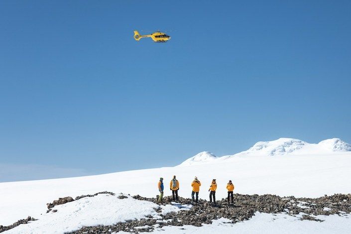 Quark Expeditions delivers high on demand helicopter adventures in the Antarctic 2024-25 season