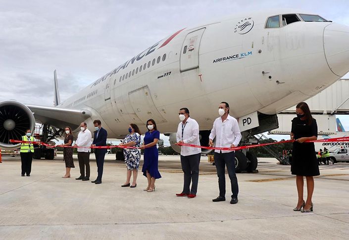 Record number of flights into Cancun International including first Paris-Cancun since Coronavirus