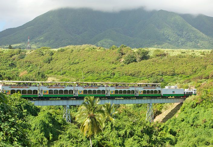Ride the Scenic Railway in St. Kitts