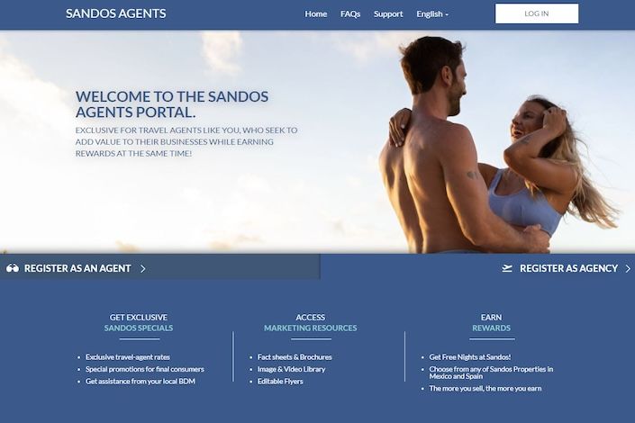 Sandos Agents New Reward Portal