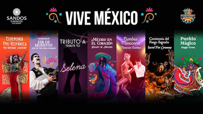 Sandos Caracol Eco Resort presents Vive México; An entertainment Program in Tribute to Mexican culture