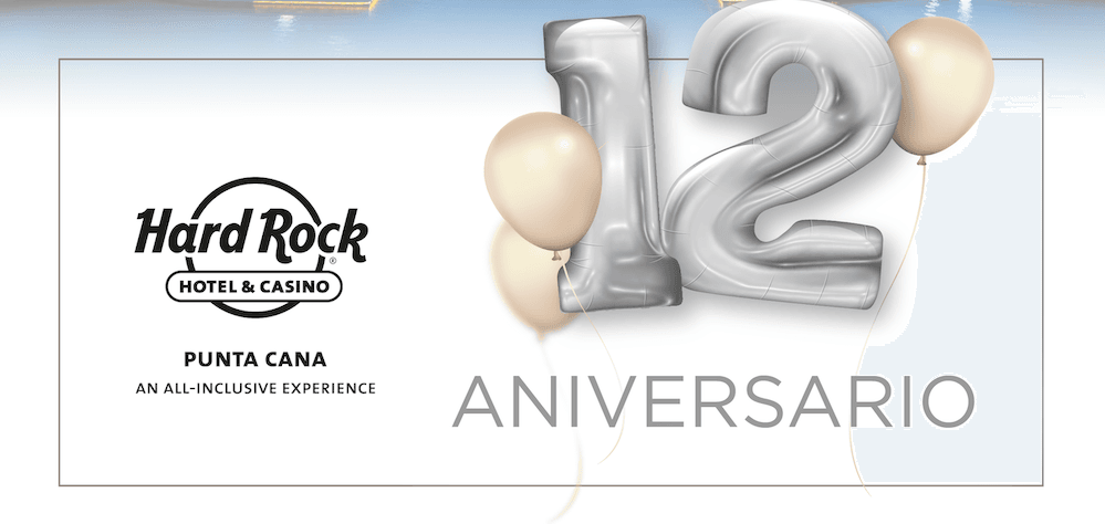 12 Aniversario de la inauguración del Hard Rock Hotel & Casino Punta Cana