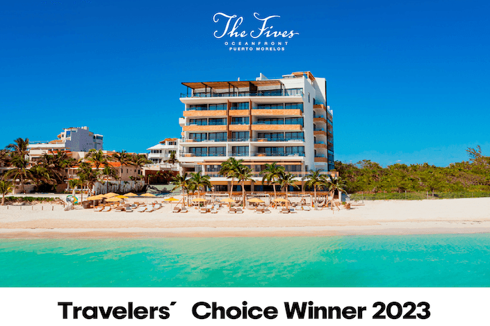 The Fives Hotels ha sido galardonado con Travelers' Choice™ 2023