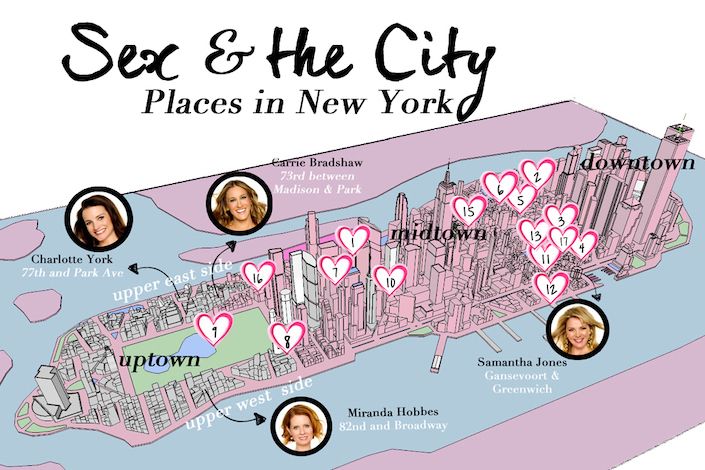 On Location Tours Launches “Sex and the City Hotspots” Tour