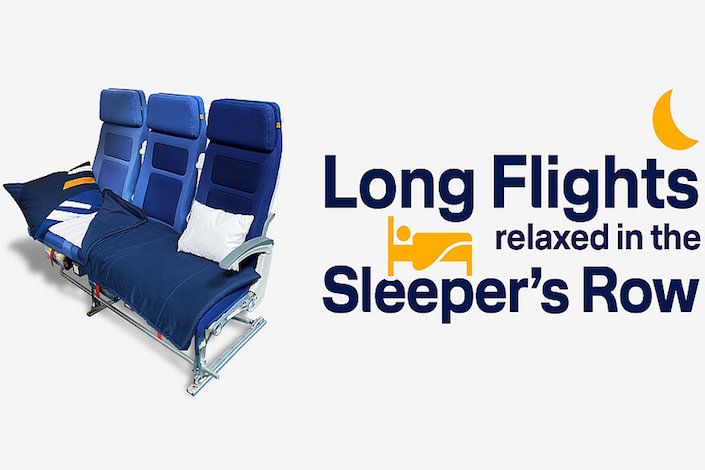 Sleep well on board of Lufthansa flights to São Paulo, Los Angeles and Singapore