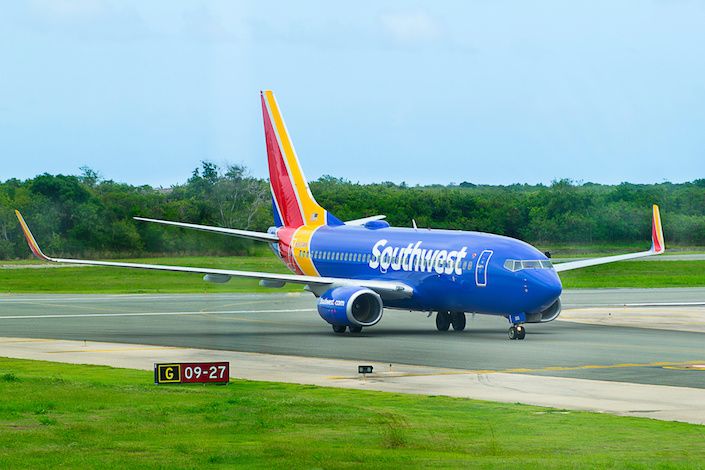 Southwest Airlines tests Google Flights display of fares