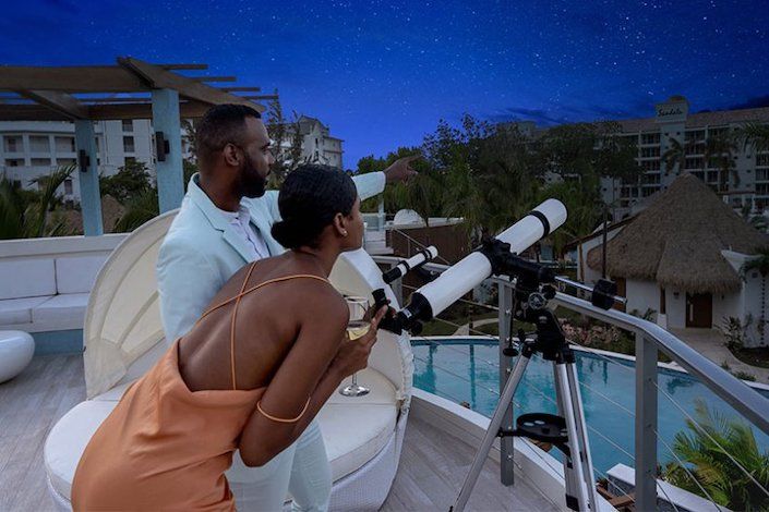 Stargazing Concierge now available at Sandals Dunn’s River