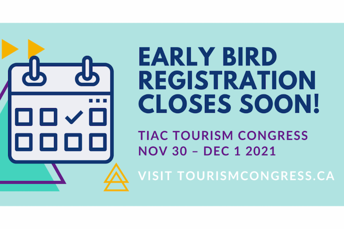 Tourism Congress 2021: Early Bird Registration for Members ends in TWO WEEKS