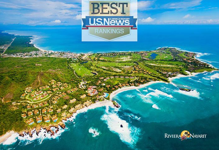 U.S. News & World Report recognizes the Riviera Nayarit