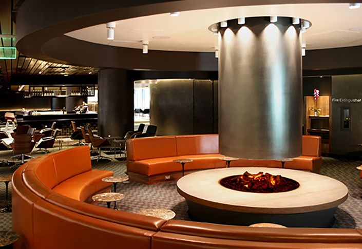 Upgraded Business Class Lounge in LAX from Fiji Airways