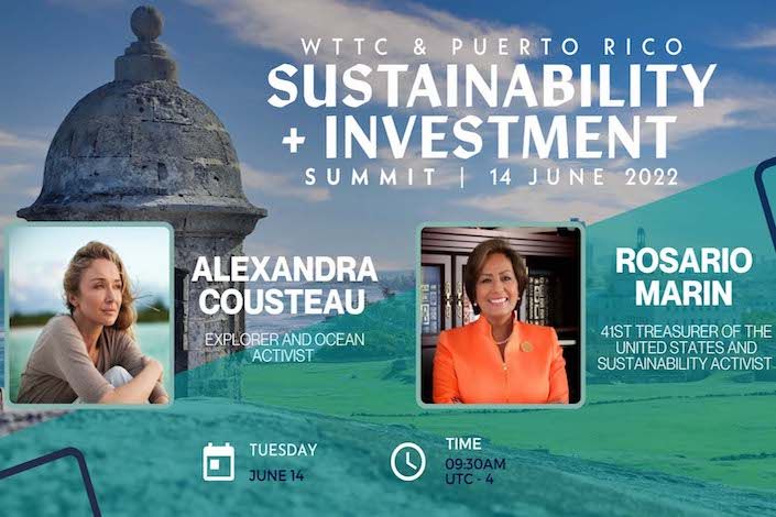 WTTC announces influential speakers for its Sustainability and Investment Summit in Puerto Rico