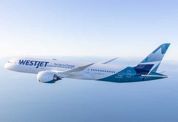 WestJet awarded APEX Five-Star Major Airline Award