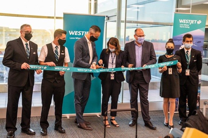 WestJet's new service between Toronto and Edinburgh takes off