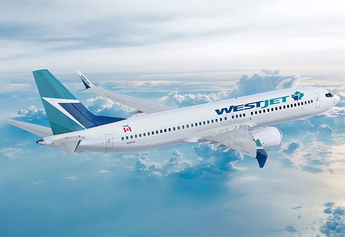 WestJet to temporarily suspend service to four domestic stations