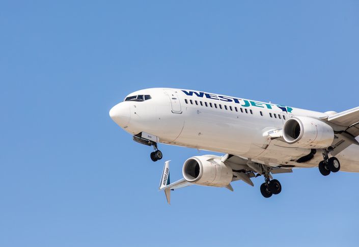 WestJet welcomes back onboard service and products