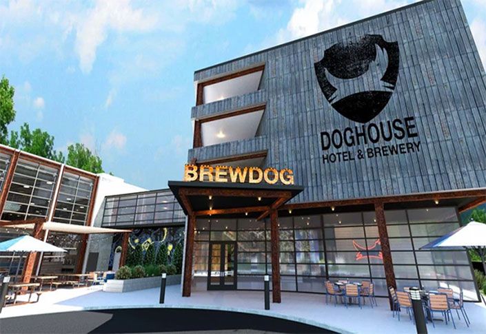 What goes into a beer hotel?