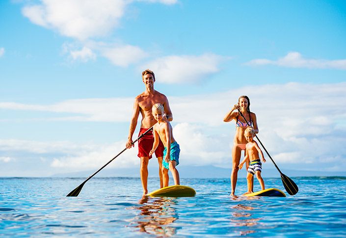 What watersports to take part in Hawaii