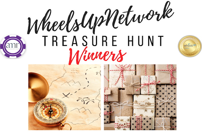WheelsUpNetwork Treasure Hunt Winners: AMR™ Collection
