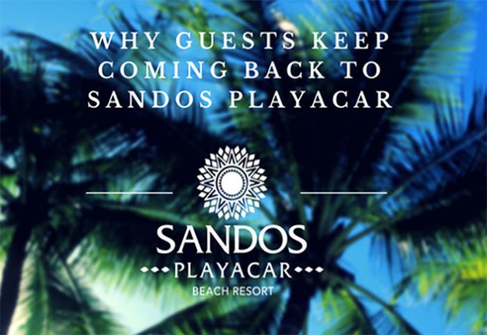 Why do guests keep coming back to Sandos Playacar?