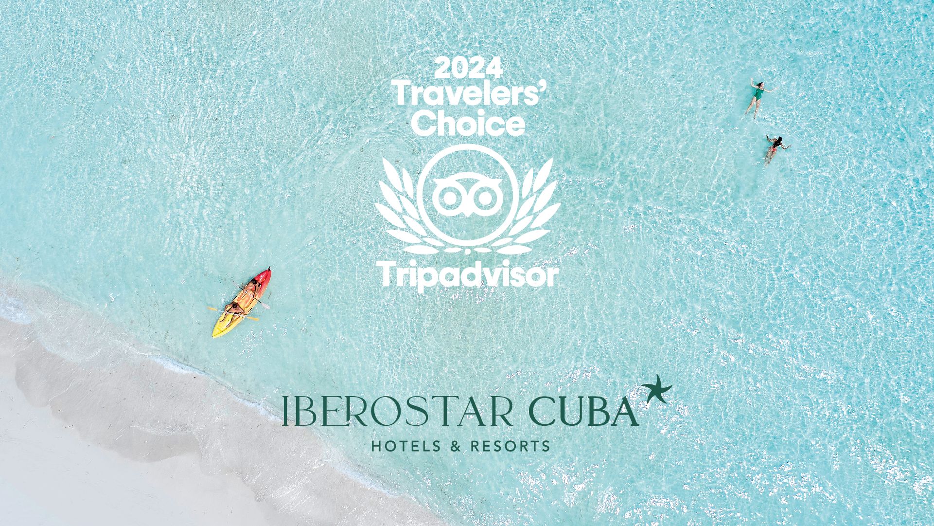 Hoteles de Iberostar Cuba obtienen reconocimiento de excelencia en los premios Travellers´ Choice 2024