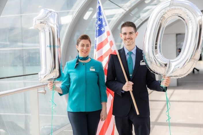 Aer Lingus celebrates 10 years of AerClub with its first transatlantic Avios-Only flight
