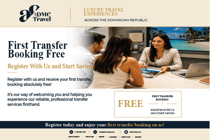 AF DMC Travel: First transfer booking free