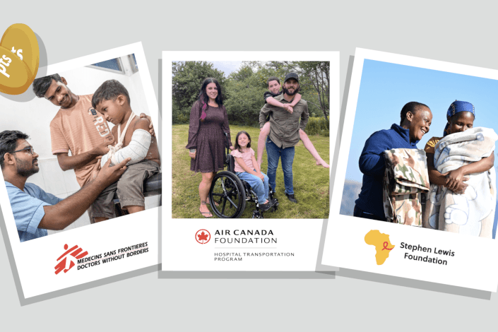 Air Canada and Aeroplan celebrate 20 years of the Aeroplan Member Donation Program