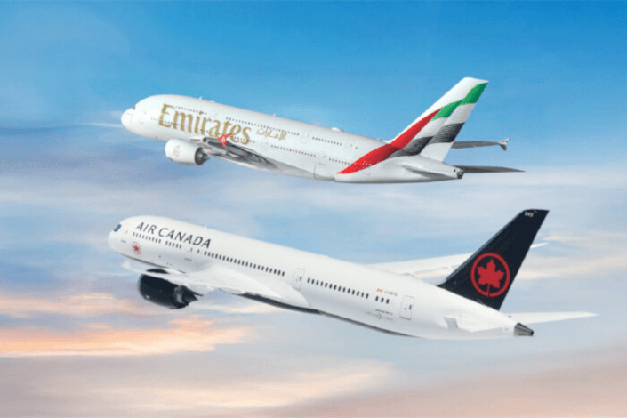 Air Canada and Emirates extend partnership through 2032 with expanded benefits