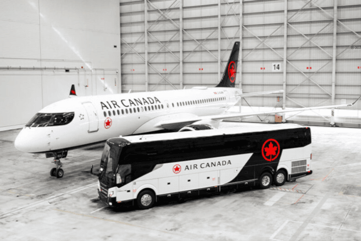 Air Canada extends luxury motorcoach-air connection program in Southern Ontario