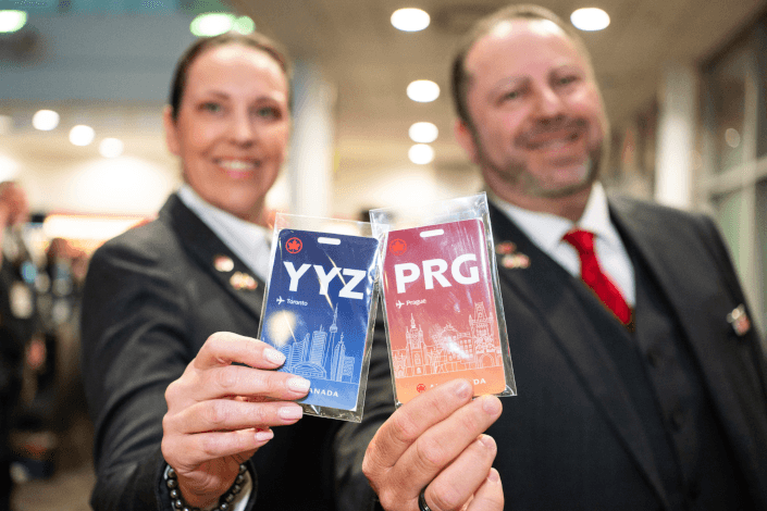 Air Canada inaugurates flights to Prague