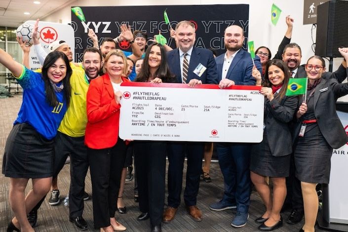 Air Canada’s nonstop service to Rio de Janeiro takes to the skies