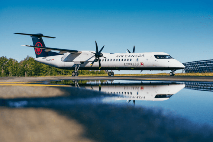 Air Canada unveils major cabin upgrades for Dash 8-400 fleet