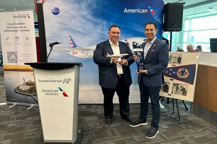 American Airlines marks 85 years of service in Canada