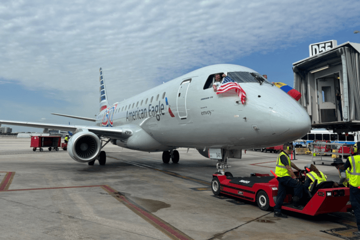American Airlines returns to Venezuela with first Miami to Caracas flight