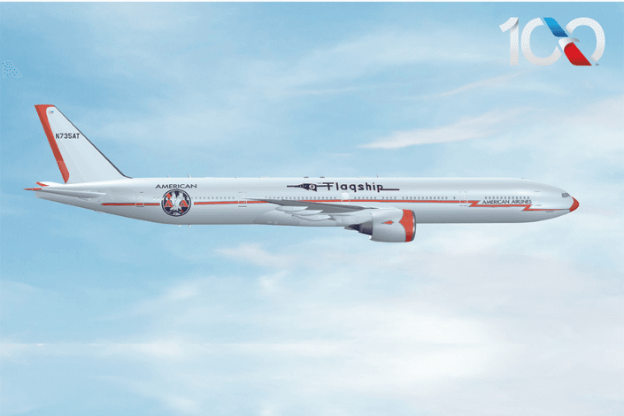 American Airlines unveils special Flagship livery ahead of centennial year