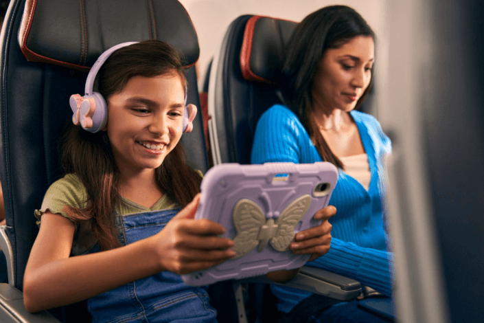 American brings more learning and laughs to the skies