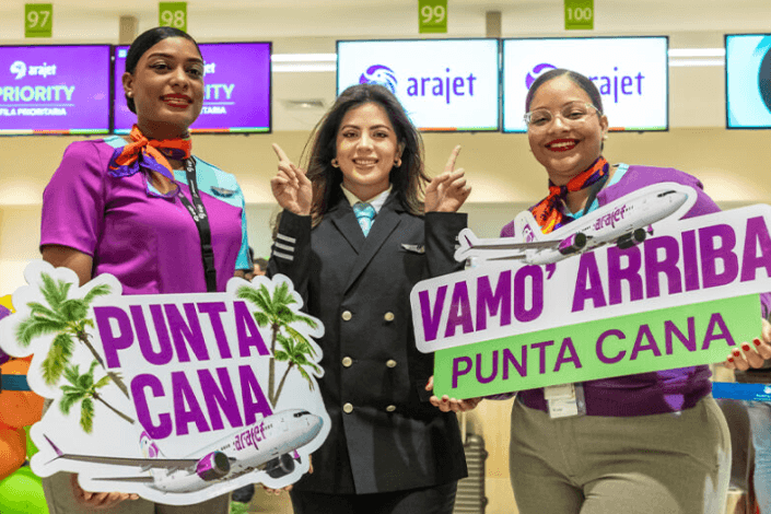 Arajet launches operations at Punta Cana Airport