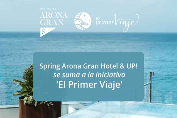 Arona Gran Hotel & SPA se une a la campaña 'El Primer Viaje'.