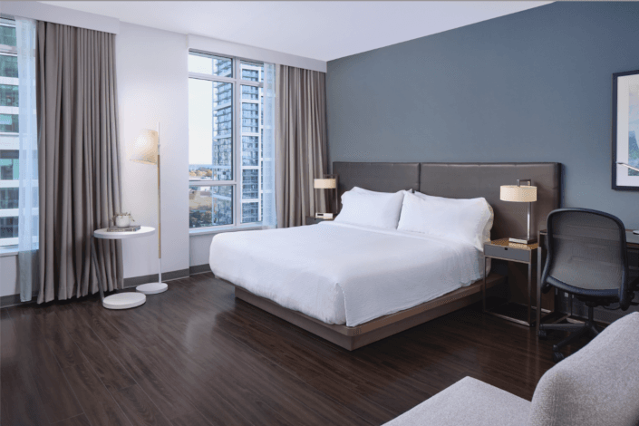 Atlific managed Element Vancouver Metrotown unveils fresh renovations marking a decade of green living