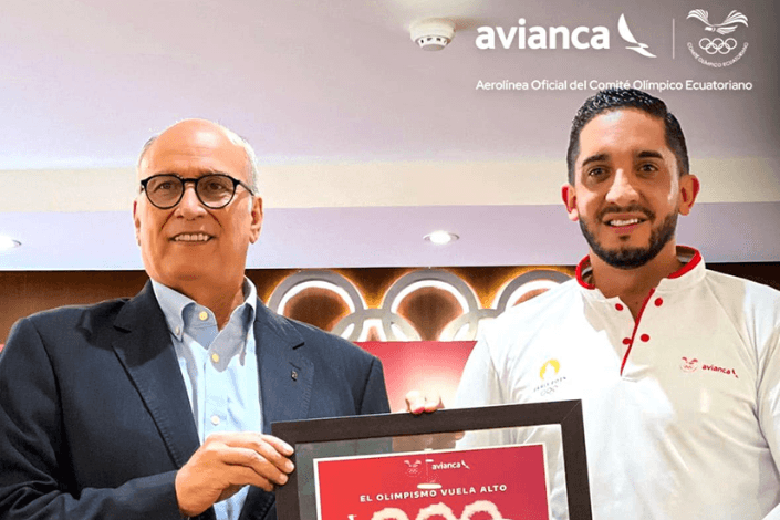 Avianca, aerolínea oficial de los comités olímpicos de Colombia, Ecuador y El Salvador