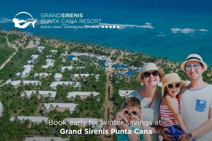 Book early for winter savings to Grand Sirenis Punta Cana