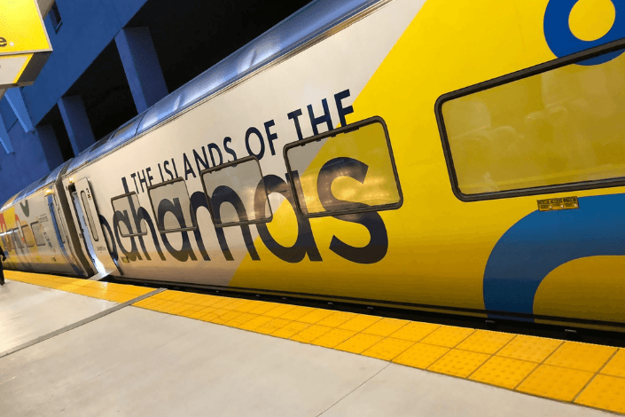 Brightline and Islands of the Bahamas debut partnership