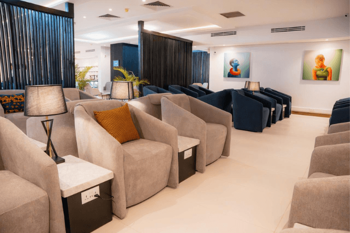 British Airways' Lagos lounge opens its doors to a beautiful space to dine, relax and work