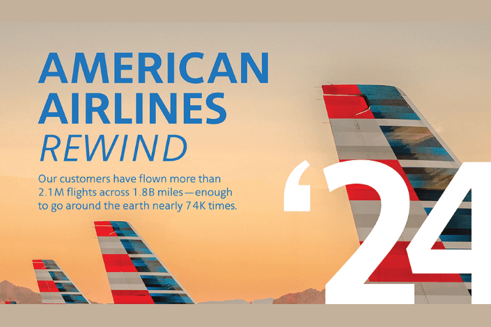 By the numbers: American Airlines wraps up 2024