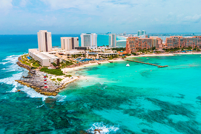 Cancun captures nearly half of all Mexico’s international air travel in 2022