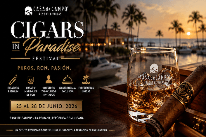 Casa de Campo Resort presenta “Cigars in Paradise”: lujo, ron y cigarros premium en el Caribe