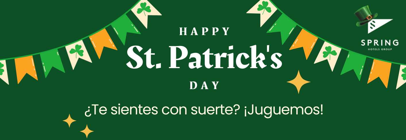 ¡Celebramos San Patricio y la llegada de la primavera con premios!