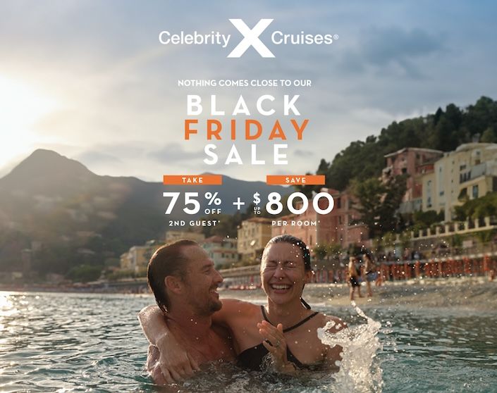 Celebrity Cruises' Black Friday Sale