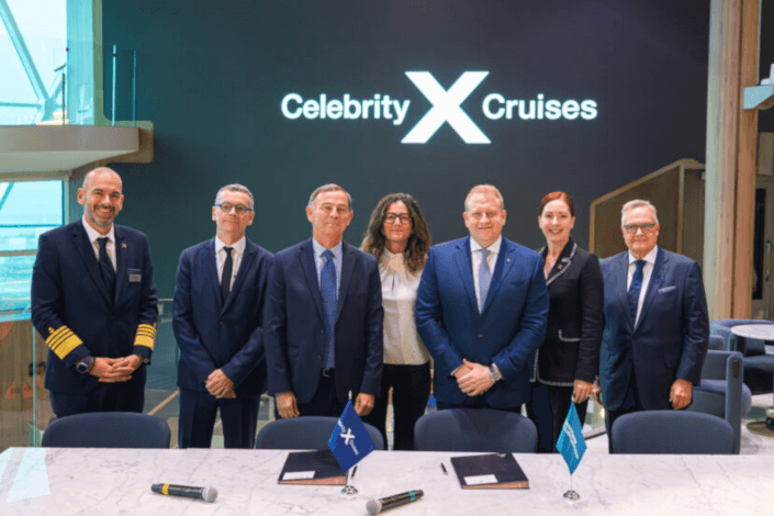 Celebrity Cruises welcomes Celebrity Xcel and begins construction on Celebrity Xcite